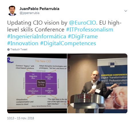 20181115 Twiiter Nuevo CIOs rol EuroCIOS on Digiframe Conference.jpg