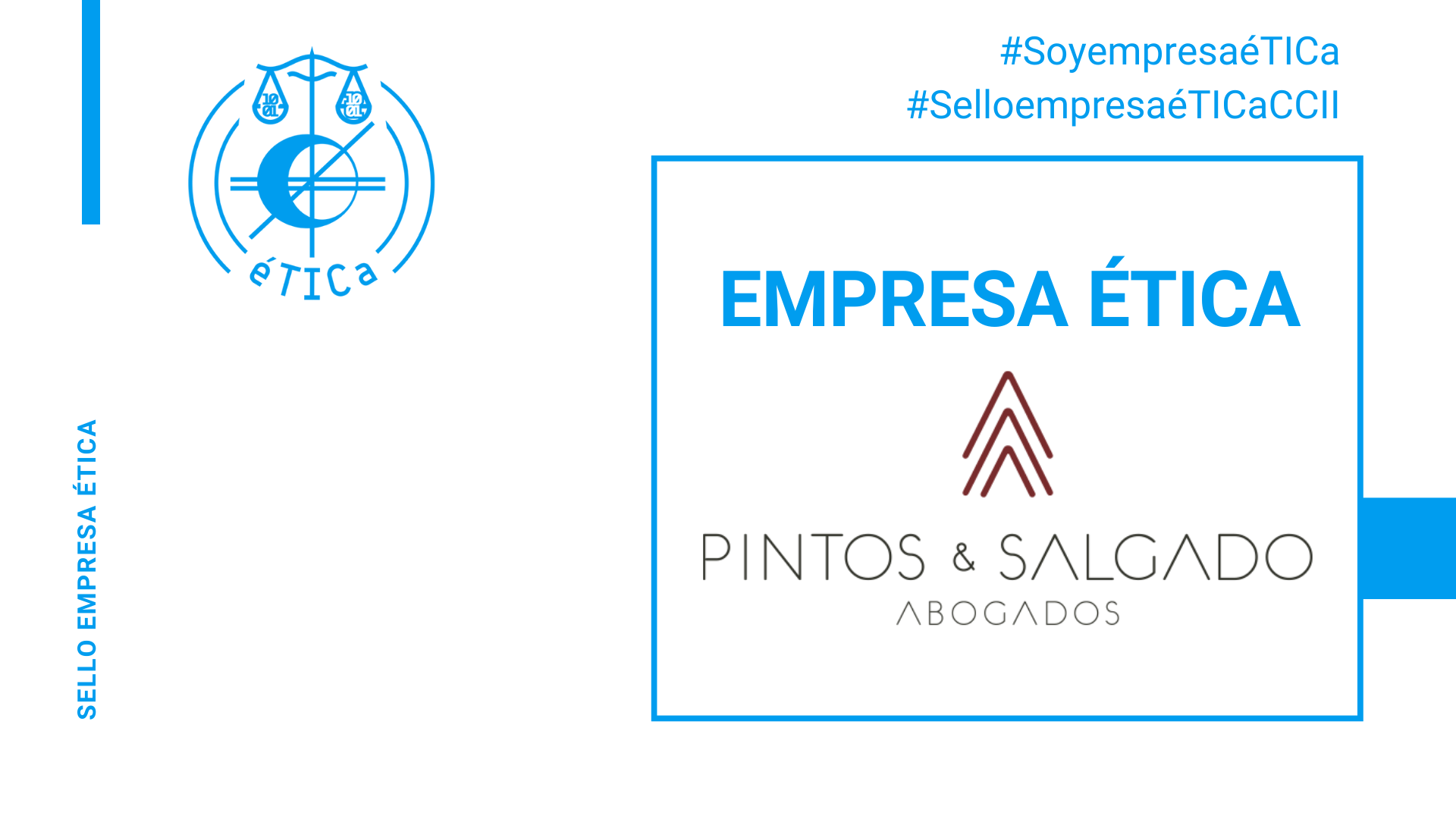 SELLO ÉTICA CCII PINTOSSALGADO