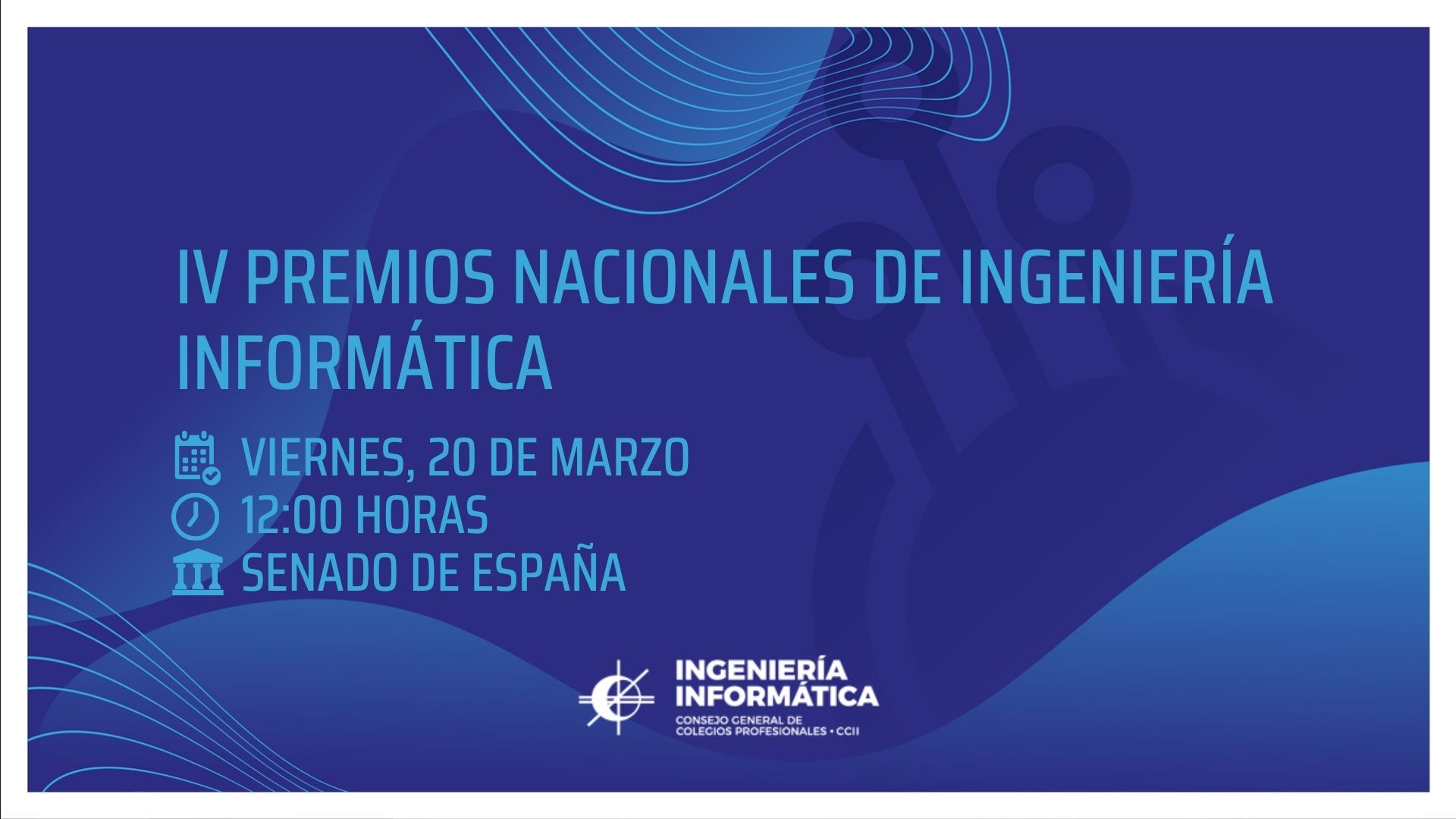 SAVE THE DATE PREMIOS CCII 4 EDICIÓN