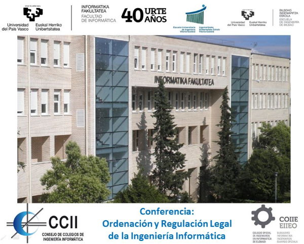 20171030 Conferencia Regulacion Ingenieria Informatica UPaisVasco