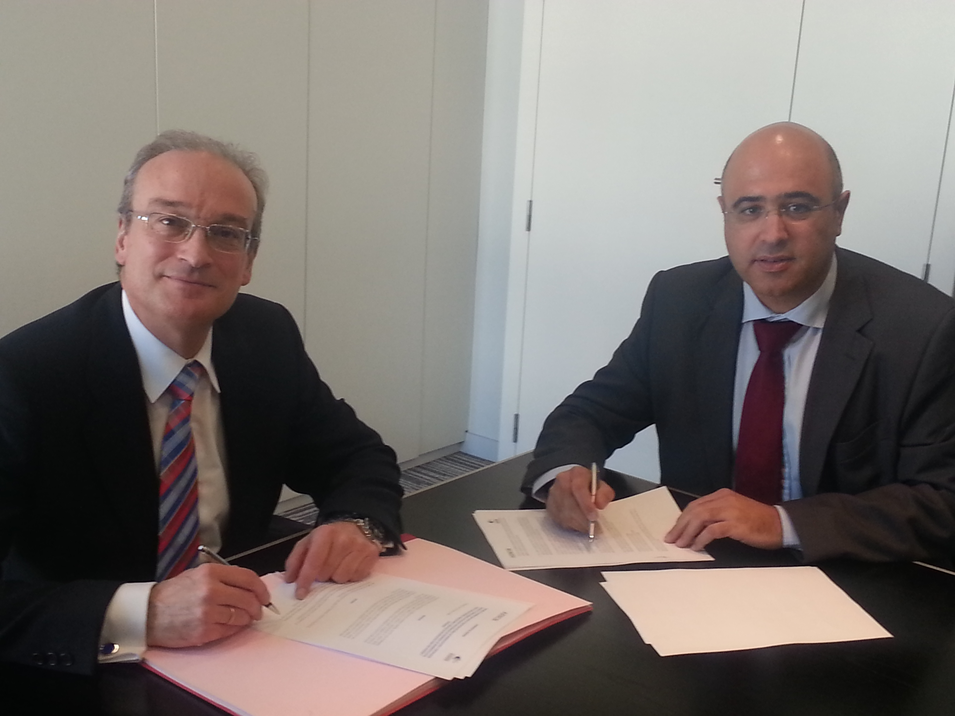 Firma convenio CCII AENOR